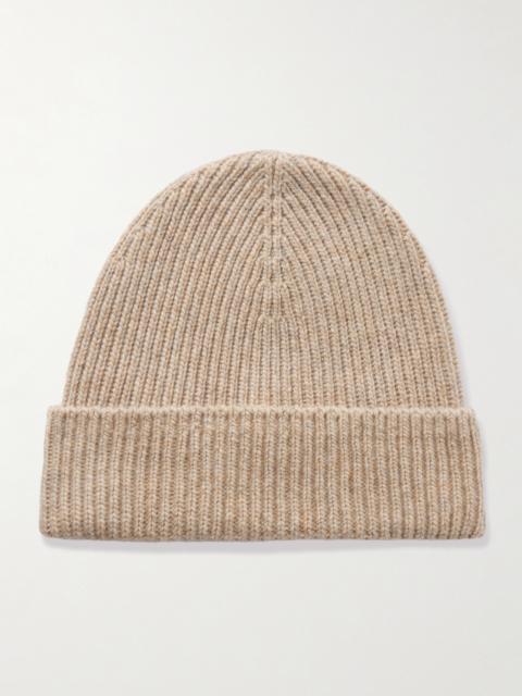 Johnstons of Elgin Ribbed Cashmere Beanie