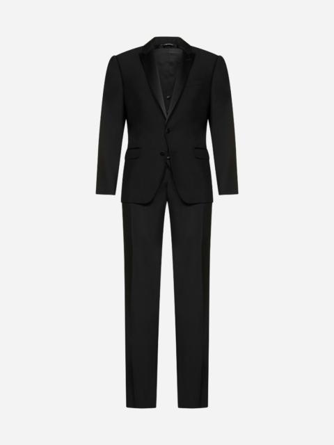 Dolce & Gabbana 3-piece virgin wool and silk suit