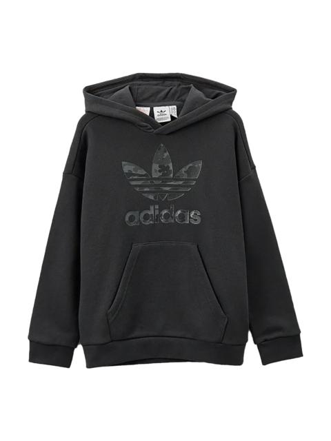 adidas Originals Trefoil Hoodie GS "Carbon" iy1755