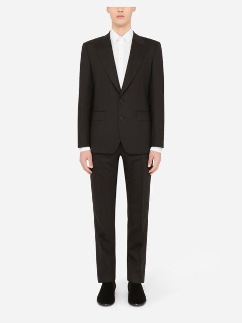 Dolce & Gabbana Stretch wool Sicilia-fit suit