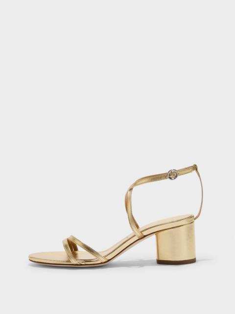Aeyde Mirella Block-Heel Sandals