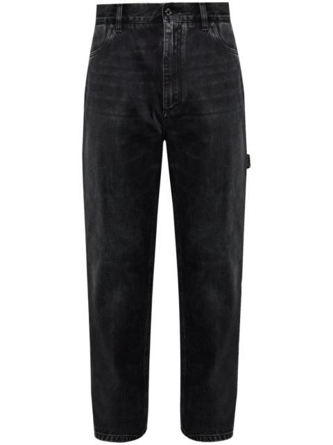 Dolce & Gabbana appliqué straight jeans