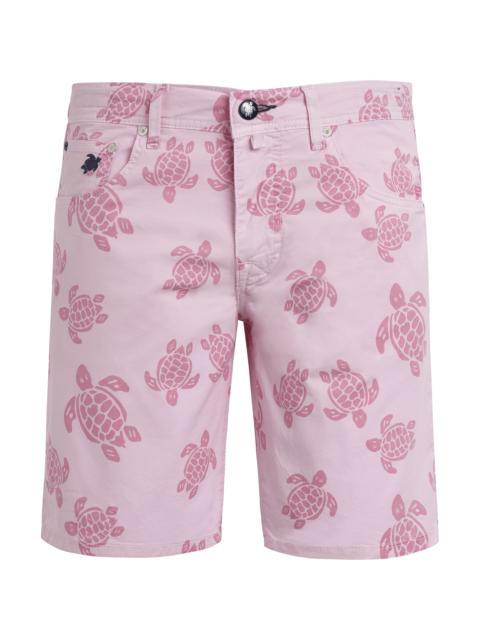 Vilebrequin Men Bermuda Shorts Resin Print Ronde des Tortues