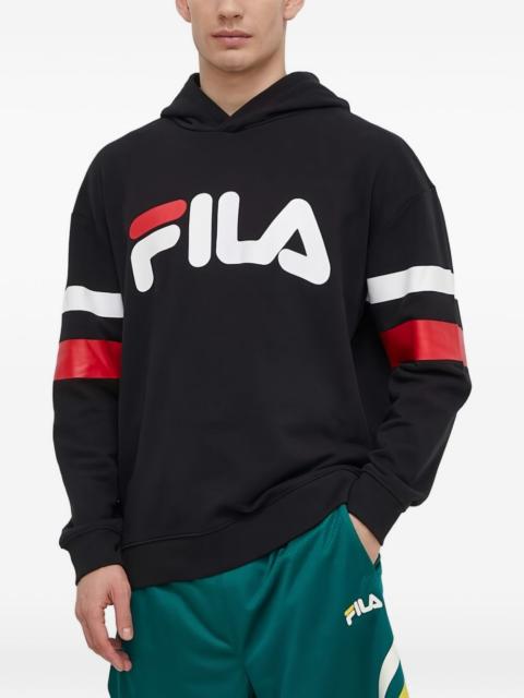 FILA long-sleeve logo hoodie