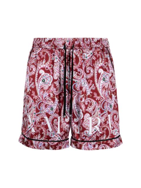 AMIRI paisley-print drawstring shorts