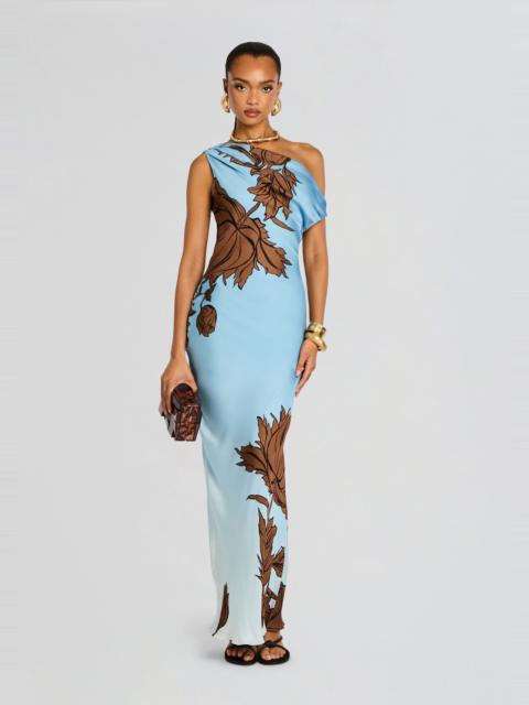 ONE SHOULDER MAXI DRESS