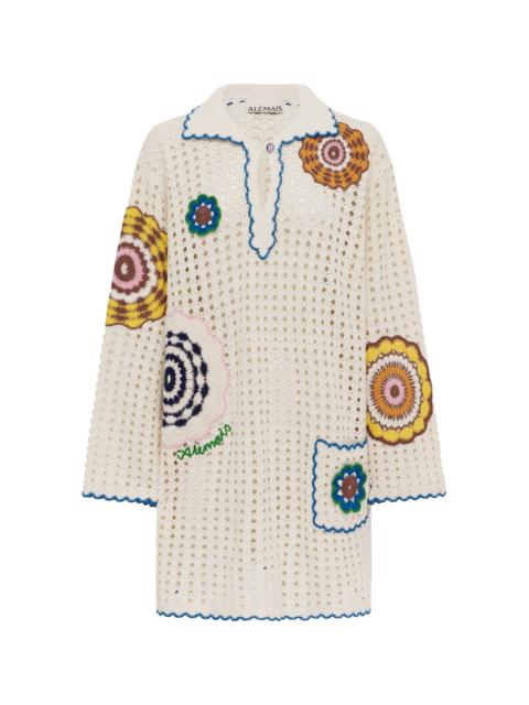 ALÉMAIS Elma Cream Mini Dress Exclusive