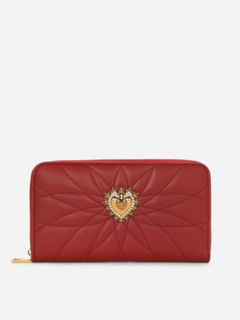 Dolce & Gabbana Zip-around Devotion wallet