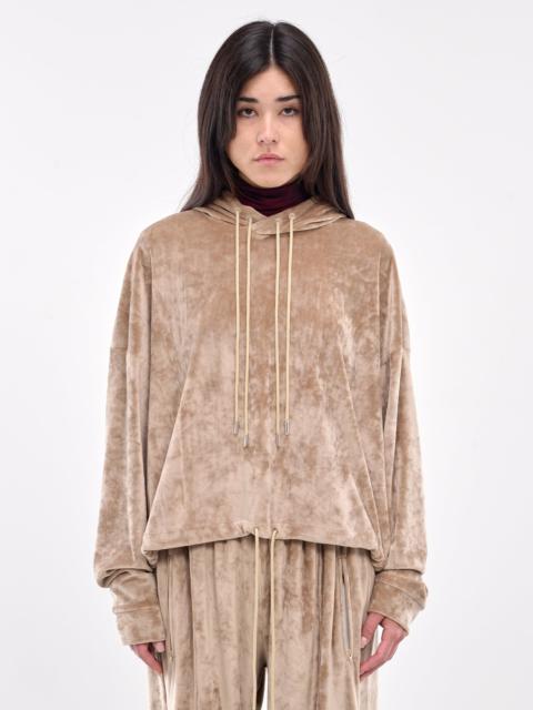 PRISCAVera Velour Hoodie