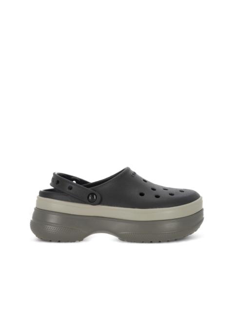 crocs slingback platform slip-on