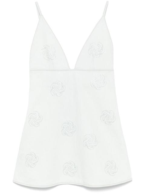 ROTATE Lorina denim dress