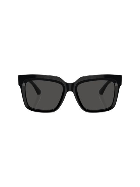 Burberry logo-plaque square-frame sunglasses