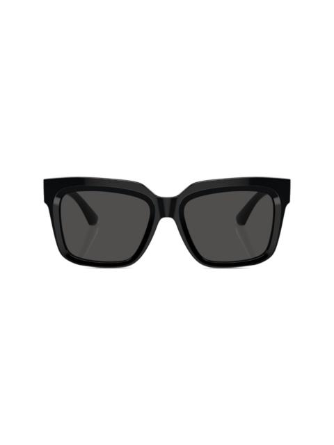 logo-plaque square-frame sunglasses