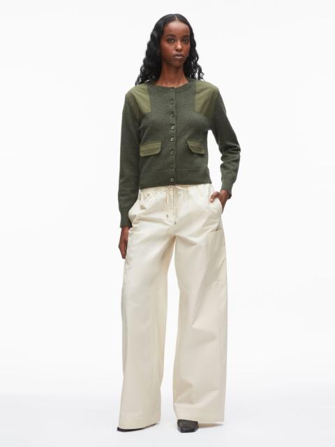3.1 Phillip Lim Merino Surplus Combo Cardigan
