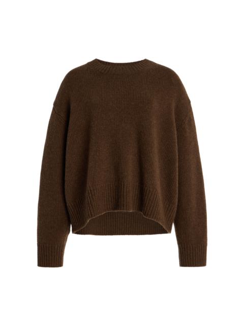 NILI LOTAN Haisley Wool Sweater brown