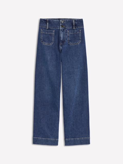 BODEN Patch Pocket Cropped Pants-Mid Vintage