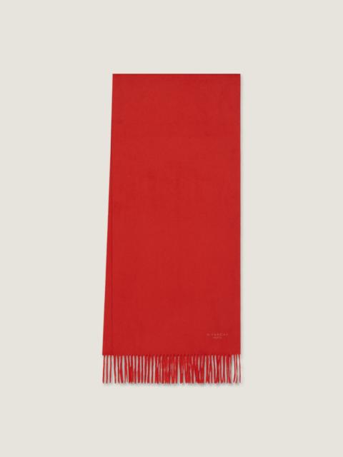 Givenchy GIVENCHY PARIS SCARF IN CASHMERE