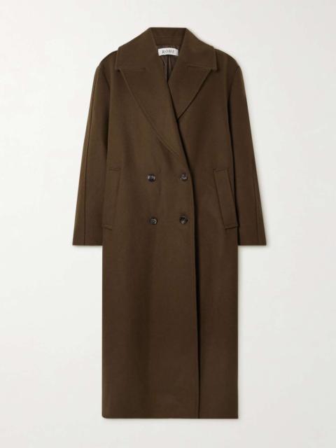 SUAVELE 【RX-0028】RELUX DOUBLE OVER COAT ZWRXW Leather