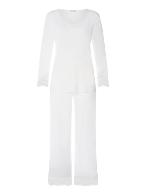 HANRO Cira Scalloped Lace TENCEL™ Pajama Set