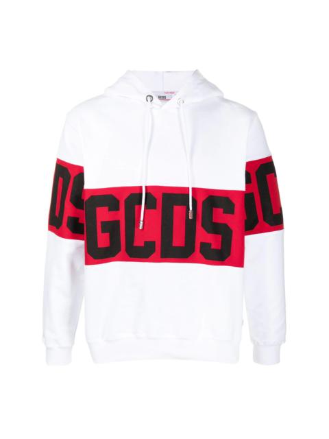 GCDS logo print hoodie