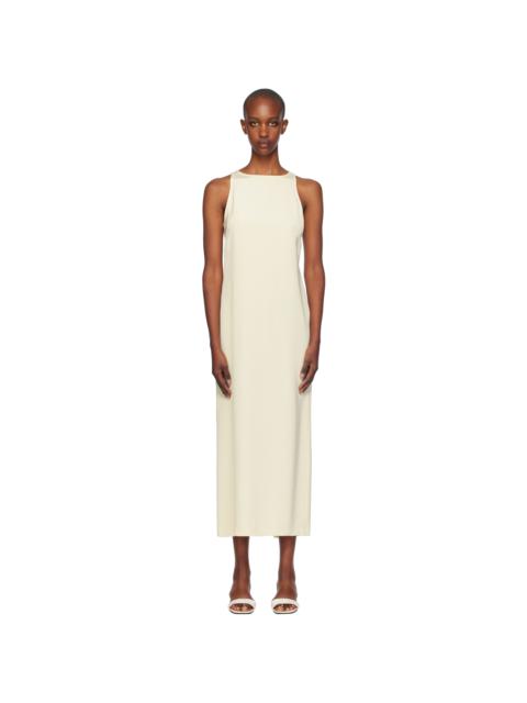 LA COLLECTION Off-White Naomi Midi Dress
