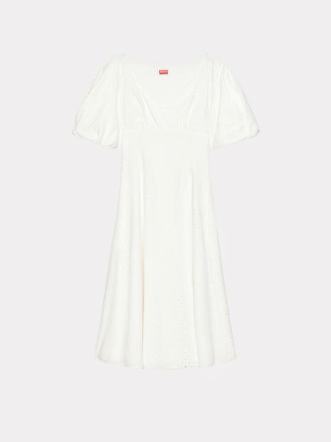 Broderie anglais midi dress