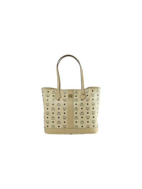 MCM Liz VI Shopper Medium Bags "Beige Black" MWPGSLR02 BEIGE BLACK