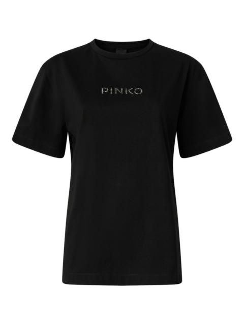 PINKO strass T-shirt