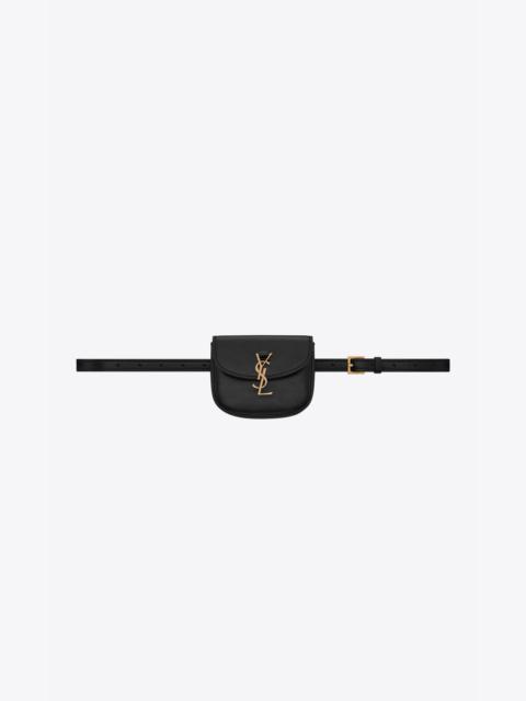 SAINT LAURENT kaia belt bag in smooth leather
