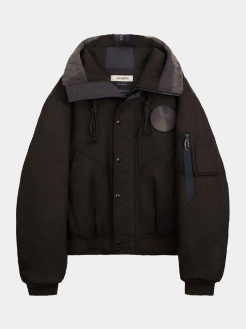 Nike JIYONG KIM X ALPHA SUN-BLEACHED SPLIT-HOOD FLIGHT JACKET