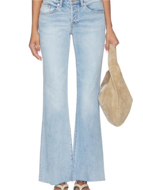 GOOD AMERICAN Vintage Low Rise Relaxed Flare Jeans