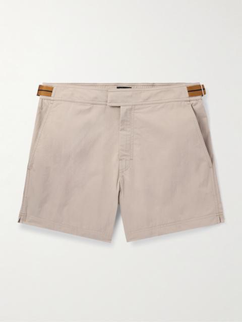 ZEGNA Rio Straight-Leg Mid-Length Swim Shorts