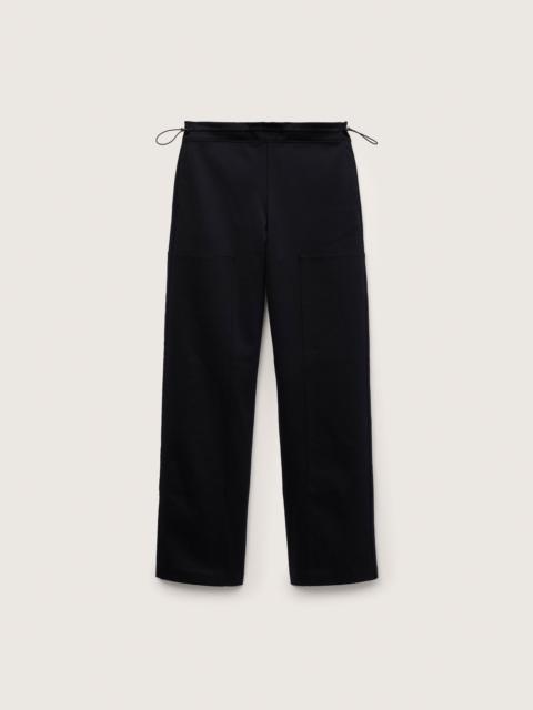 PANGAIA Womens Heavyweight Interlock Trousers - Black