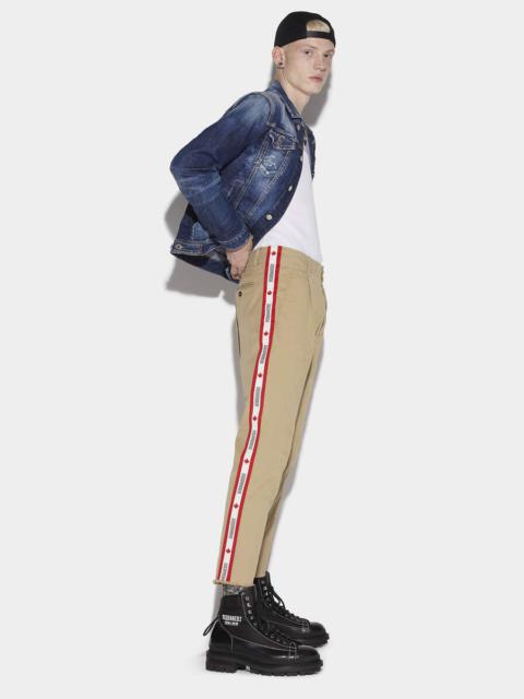 DSQUARED2 NEW DAN TAPE TROUSERS