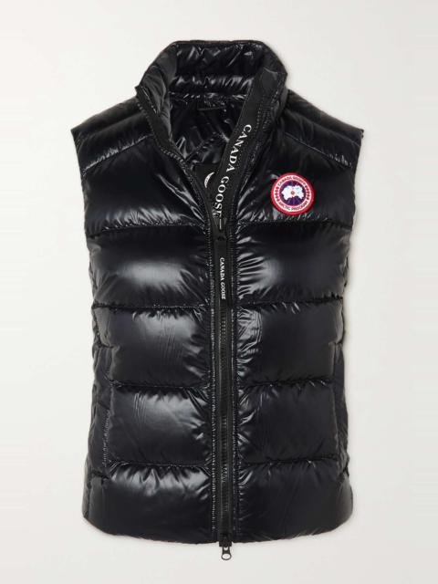 Cypress quilted ripstop down vest