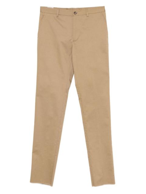 Etro frayed-hem trousers