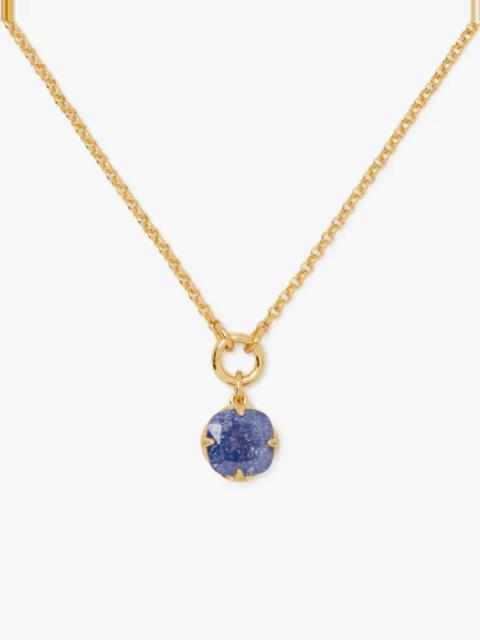 kate spade Pop Of Joy Spade Flower Pendant