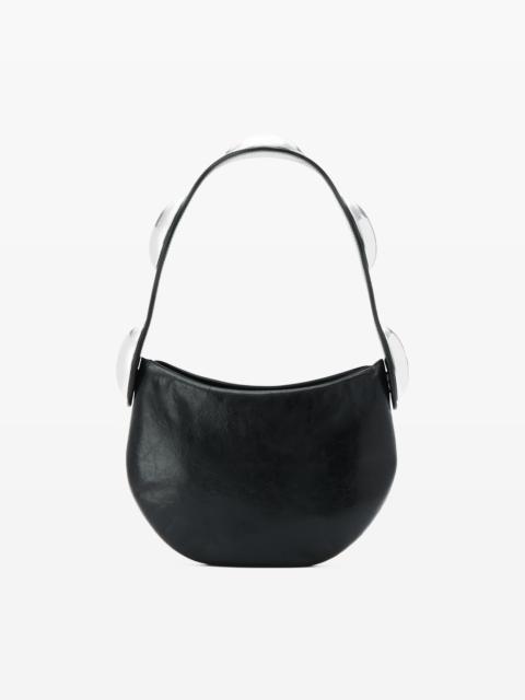 Alexander Wang dome multi carry bag in crackle patent leather