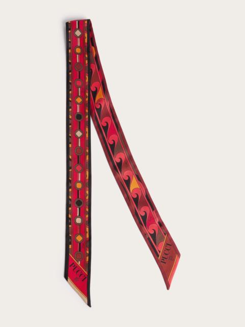 PUCCI MIXED PRINT SILK TWILL