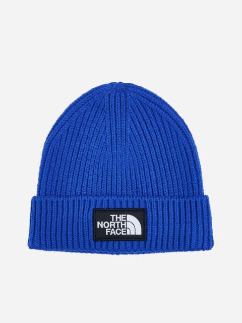 Logo knit beanie