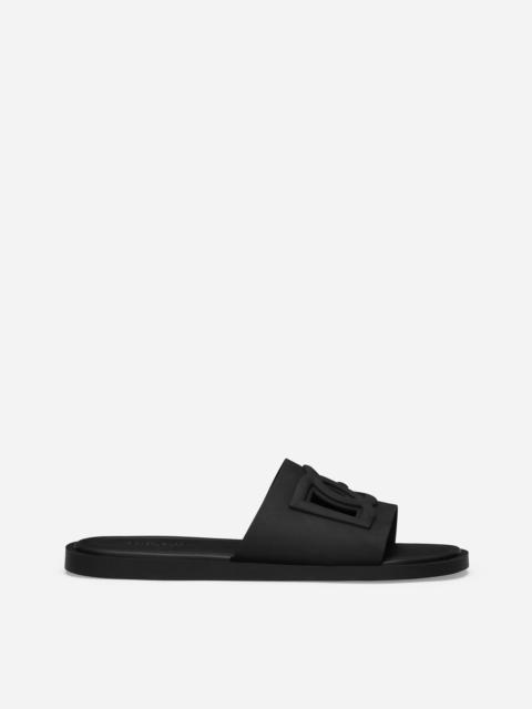 Dolce & Gabbana Rubber beachwear sliders