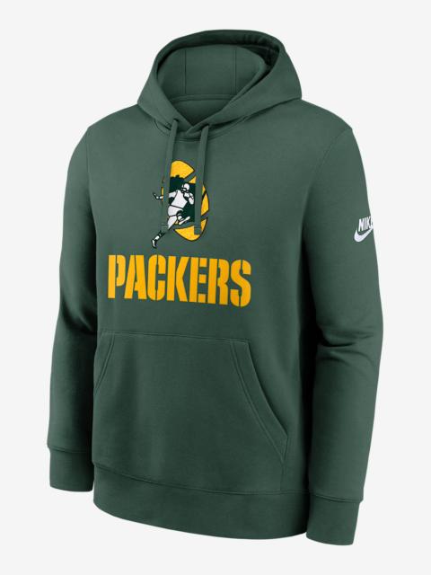 Nike Green Bay Packers Best Season Rewind Club Men's Nike NFL Pullover Hoodie