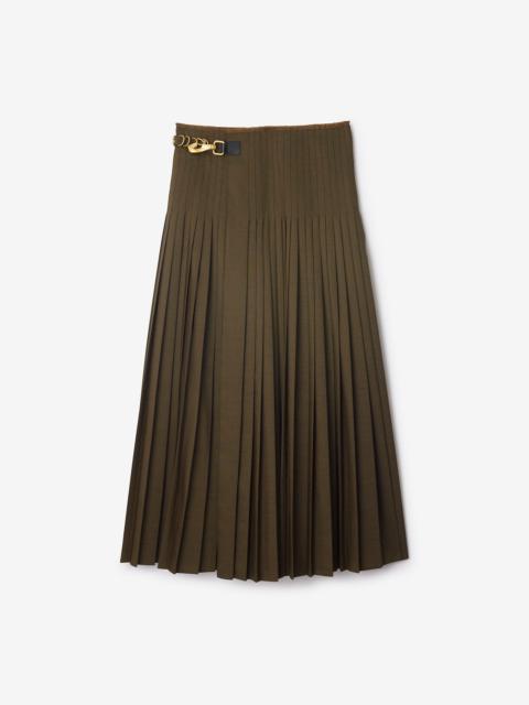 Burberry Wool Mohair Kilt