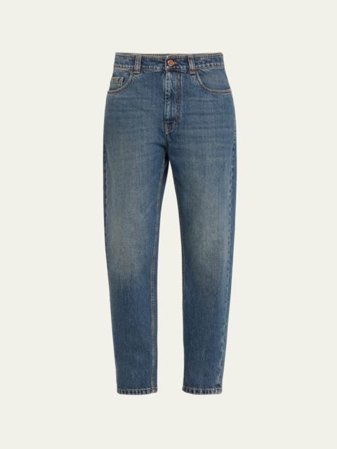 Retro Vintage Straight Leg Jeans