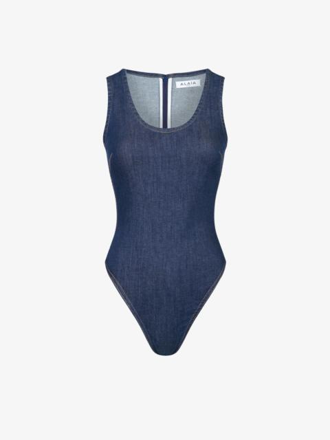 Alaïa DENIM TANK BODY