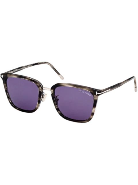 TOM FORD Tom Ford Square Sunglasses Coloured Havana (FT0949-D 55V)