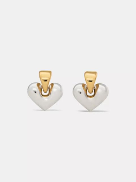 kate spade Sculpted Spade Statement Drop Huggies