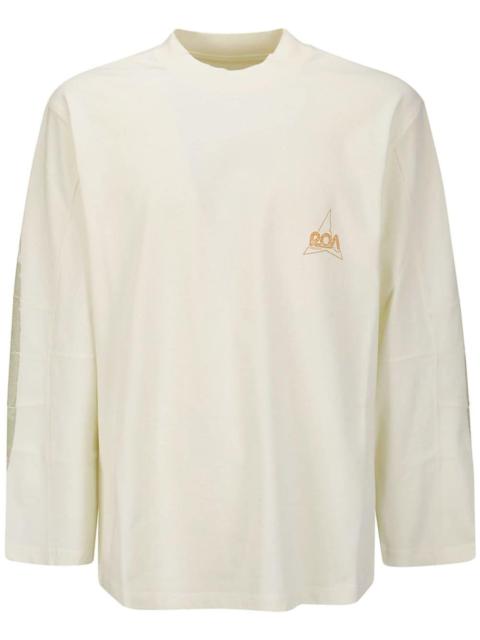 ROA graphic-print panelled sweatshirt
