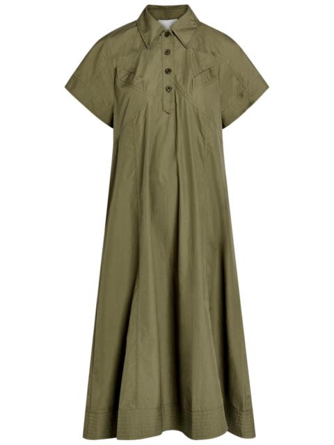 3.1 Phillip Lim 3.1 Phillip Lim Cotton-poplin Midi Shirt Dress