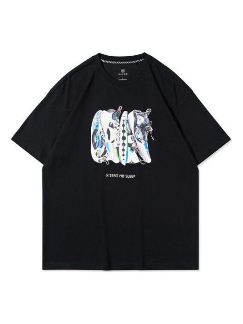 Li-Ning Li-Ning Way Of Wade Team No Sleep Graphic T-shirt 'Black' AHSRA85-2